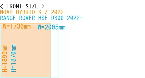 #NOAH HYBRID S-Z 2022- + RANGE ROVER HSE D300 2022-
